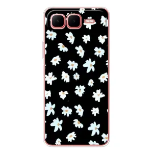 Чехол с ромашками на Infinix Smart 10 Plus (Маленькие ромашки)