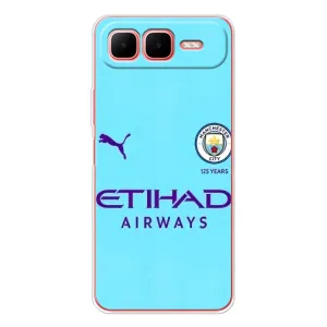 Силиконовые Чехлы принт Футбол на Infinix Smart 10 Plus (Man City)
