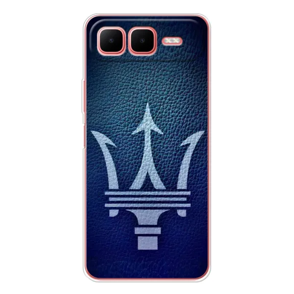 Чехол с рисунком «Лого Maserati» для Infinix Smart 10 Plus Чехол с рисунком «Лого Maserati» для Infinix Smart 10 Plus