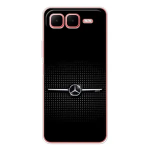 Силиконовый бампер с картинкой машины на Infinix Smart 10 Plus (Mercedes)