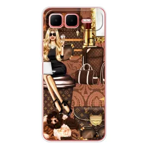 Чехол Стиль Louis Vuitton на Infinix Smart 10 Plus (Мода Луи Виттон)