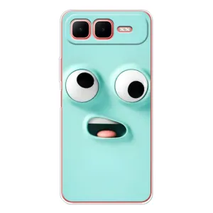 Чохли (ТПУ) (смішні стікери) для Infinix Smart 10 Plus (Кумедне м'ятне обличчя)