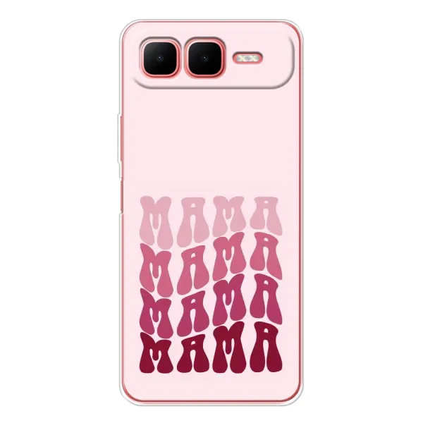 Чехол с рисунком «Надпись мама» для Infinix Smart 10 Plus Чехол с рисунком «Надпись мама» для Infinix Smart 10 Plus