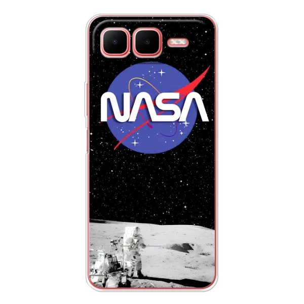 Чехол с рисунком «Nasa на луне» для Infinix Smart 10 Plus Чехол с рисунком «Nasa на луне» для Infinix Smart 10 Plus