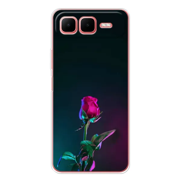 Чехол с рисунком «Ночная роза» для Infinix Smart 10 Plus Чехол с рисунком «Ночная роза» для Infinix Smart 10 Plus