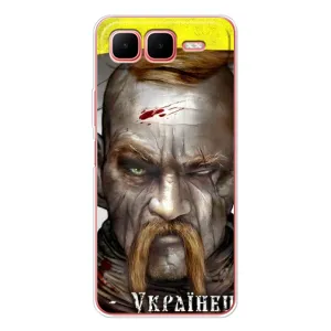 Чехол с картинкой (Патриотический КОЗАК) на Infinix Smart 10 Plus (Одноглазый Козак)