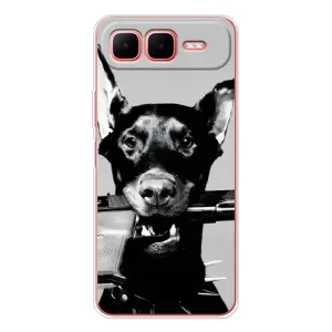 Чохол ДОБЕРМАН для Infinix Smart 10 Plus (Небезпечний доберман)