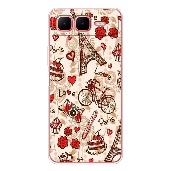 Чехол с рисунком «Париж мечта» для Infinix Smart 10 Plus Чехол с рисунком «Париж мечта» для Infinix Smart 10 Plus