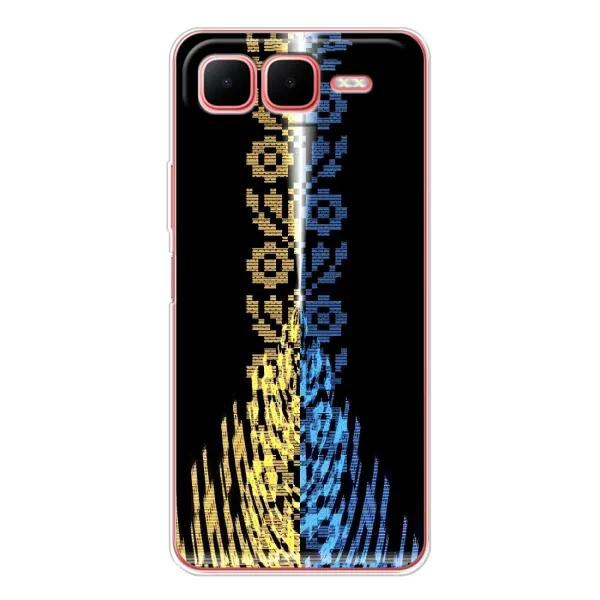 Чехол с рисунком «Патриотическая вышиванка» для Infinix Smart 10 Plus Чехол с рисунком «Патриотическая вышиванка» для Infinix Smart 10 Plus