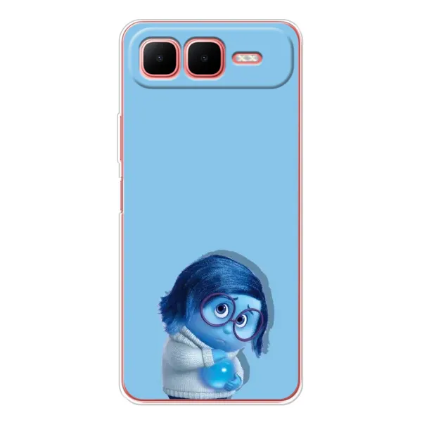 Чехол с рисунком «Печаль» для Infinix Smart 10 Plus Чехол с рисунком «Печаль» для Infinix Smart 10 Plus