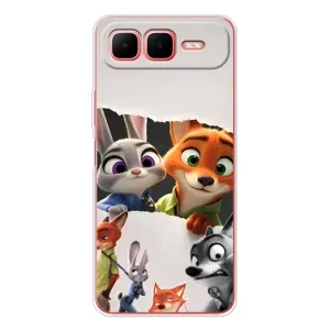 Силіконовий чохол з принтом Зоотрополіс для Infinix Smart 10 Plus (Персонажі Зоо)