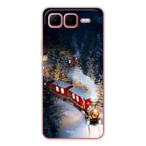 Силіконовий бампер на різдво для Infinix Smart 10 Plus (Потяг)