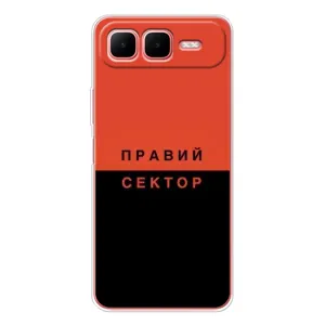 Чохли УПА (Червоно-Чорний) на Infinix Smart 10 Plus (Правий Сектор)
