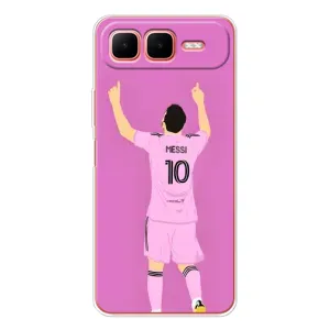 Чохли Лео Мессі в Маямі на Infinix Smart 10 Plus (Святкування Мессі)