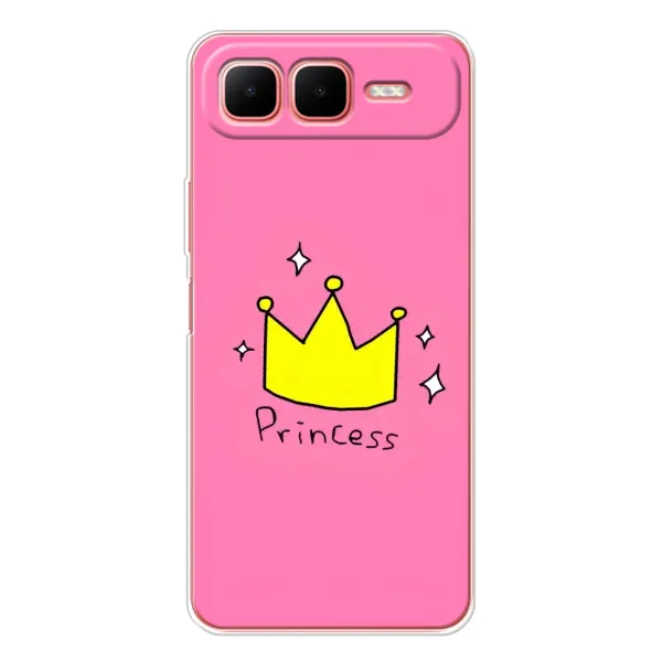 Чехол с рисунком «Princess» для Infinix Smart 10 Plus Чехол с рисунком «Princess» для Infinix Smart 10 Plus