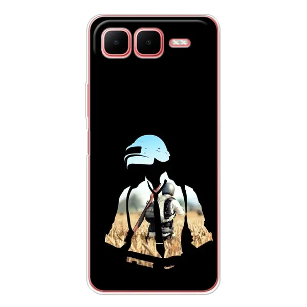 Чехол с рисунком «Пубг мен» для Infinix Smart 10 Plus Чехол с рисунком «Пубг мен» для Infinix Smart 10 Plus