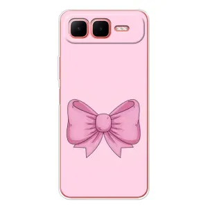 Чохол банти для Infinix Smart 10 Plus (Рожевий бантик)