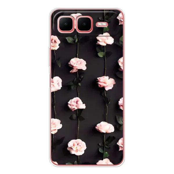 Чехол с рисунком «Розы» для Infinix Smart 10 Plus Чехол с рисунком «Розы» для Infinix Smart 10 Plus