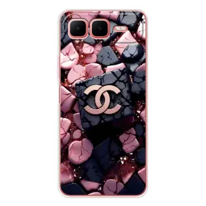 Чохол (Dior, Prada, YSL, Chanel) для Infinix Smart 10 Plus (Шанель)