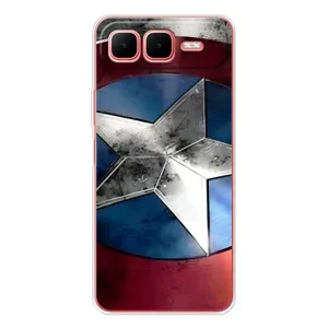 Чехол с Щитом Капитана Америки на Infinix Smart 10 Plus (Щит Капитана Америки)
