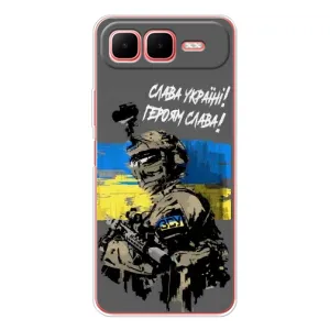 Патріотичний Чохол для Infinix Smart 10 Plus (Слава Україні)