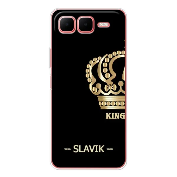 Чехол с рисунком «SLAVIK» для Infinix Smart 10 Plus Чехол с рисунком «SLAVIK» для Infinix Smart 10 Plus