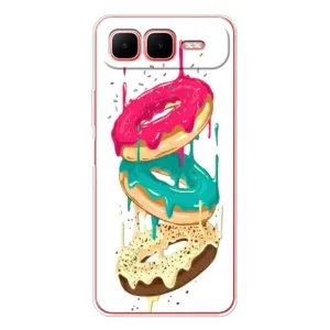 Чохол з зображенням смачної їжі для Infinix Smart 10 Plus (Соковиті пончики)