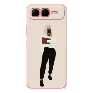 Силіконовый Чохол на Infinix Smart 10 Plus з картинкой Модных девушек (Стильна)