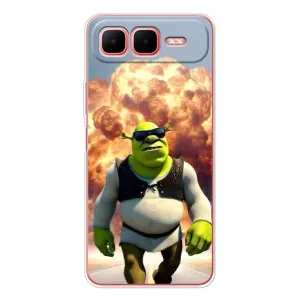 Друкований чохол з принтом Шрек для Infinix Smart 10 Plus (Епічний вибух Шрек)