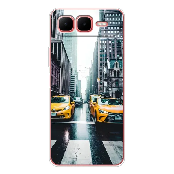 Чехол с рисунком «Такси» для Infinix Smart 10 Plus Чехол с рисунком «Такси» для Infinix Smart 10 Plus