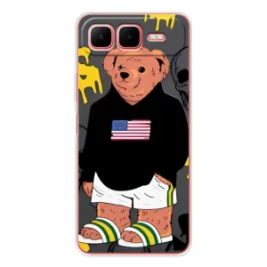 Чехлы Мишка Тедди для Смарт 10 Плюс (Teddy USA)