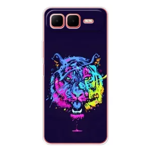 Силиконовый бампер с картинкой животных для Infinix Smart 10 Plus (Тигр-Арт)