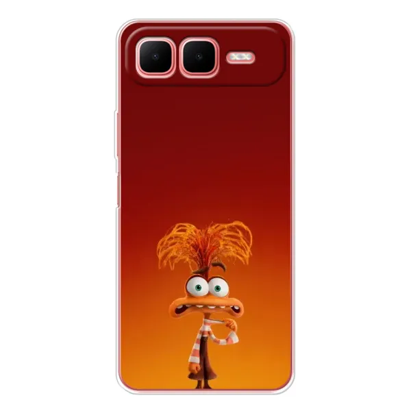 Чехол с рисунком «Тревожность» для Infinix Smart 10 Plus Чехол с рисунком «Тревожность» для Infinix Smart 10 Plus