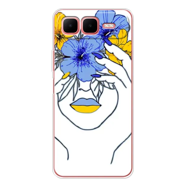Чехол с рисунком «Украинка на всю голову» для Infinix Smart 10 Plus Чехол с рисунком «Украинка на всю голову» для Infinix Smart 10 Plus