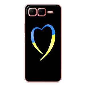 Силиконовый Чехол на Infinix Smart 10 Plus (Я-Украина) (Украинское сердце)