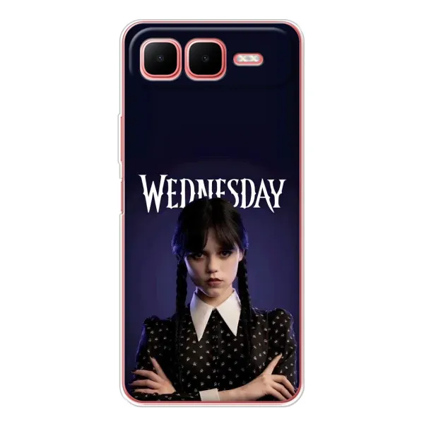 Чехол с рисунком «Wednesdey» для Infinix Smart 10 Plus Чехол с рисунком «Wednesdey» для Infinix Smart 10 Plus