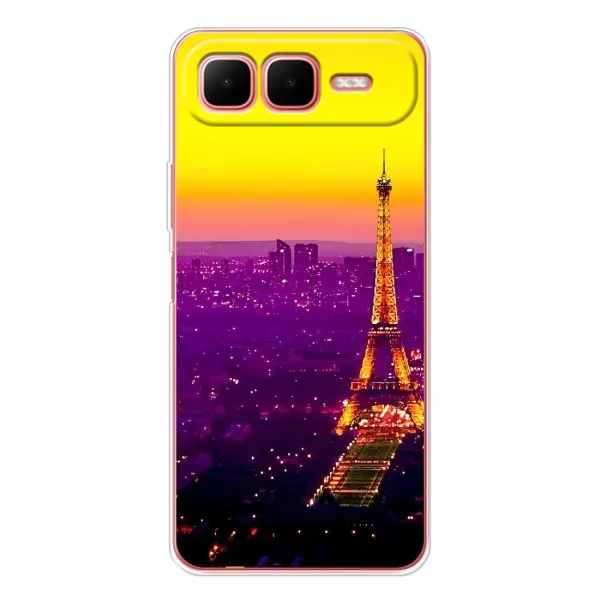 Чехол с рисунком «Яркая башня» для Infinix Smart 10 Plus Чехол с рисунком «Яркая башня» для Infinix Smart 10 Plus