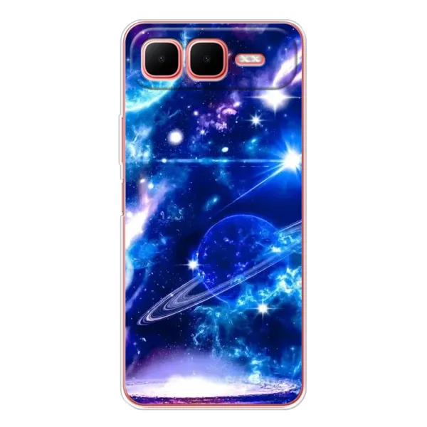 Чехол с рисунком «Яркий космос» для Infinix Smart 10 Plus Чехол с рисунком «Яркий космос» для Infinix Smart 10 Plus