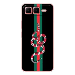 Чехлы Бренд GUCCI для Infinix Smart 10 Plus (Змей Гуччи)