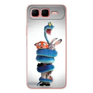 Силіконовий чохол з принтом Зоотрополіс для Infinix Smart 10 Plus (Змія Зоо)