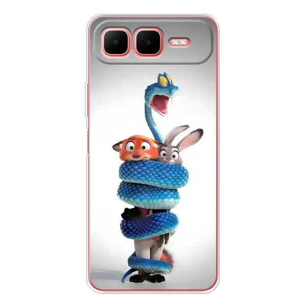 Чехол с рисунком «Змея Зоо» для Infinix Smart 10 Plus Чехол с рисунком «Змея Зоо» для Infinix Smart 10 Plus