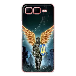 Патріотичний Чохол для Infinix Smart 10 Plus (ЗСУ з крильми)