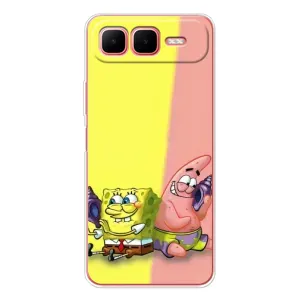 Чехлы с Патриком на Infinix Smart 10 Plus (Звонок)