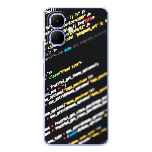 Чехол с рисунком «Код» для Infinix Smart 10 Чехол с рисунком «Код» для Infinix Smart 10