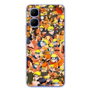Чохли з принтом НАРУТО на Infinix Smart 10 (Коллаж Наруто)