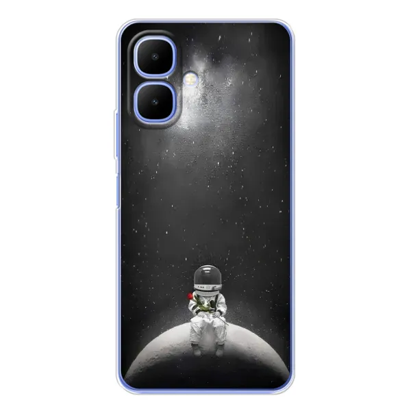Чехол с рисунком «Космонавт романтик» для Infinix Smart 10 Чехол с рисунком «Космонавт романтик» для Infinix Smart 10