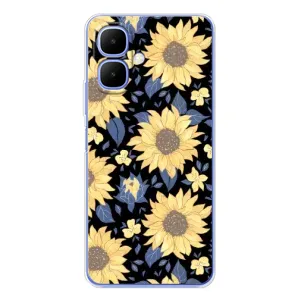 Чехлы с тематикой "ЦВЕТЫ" на Infinix Smart 10 (красивые цветы)
