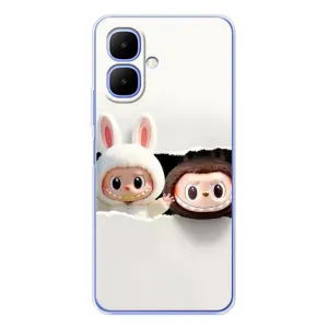 Чехол с принтом Лабубу для Infinix Smart 10 (Фигурки Labubu)