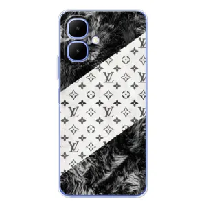 Чохол Стиль Louis Vuitton на Infinix Smart 10 (LV на білому)
