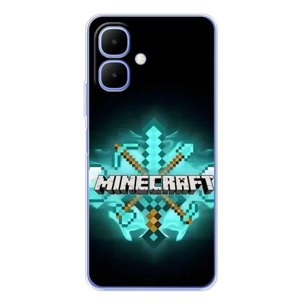 Чехол с рисунком «MineCraft 2» для Infinix Smart 10